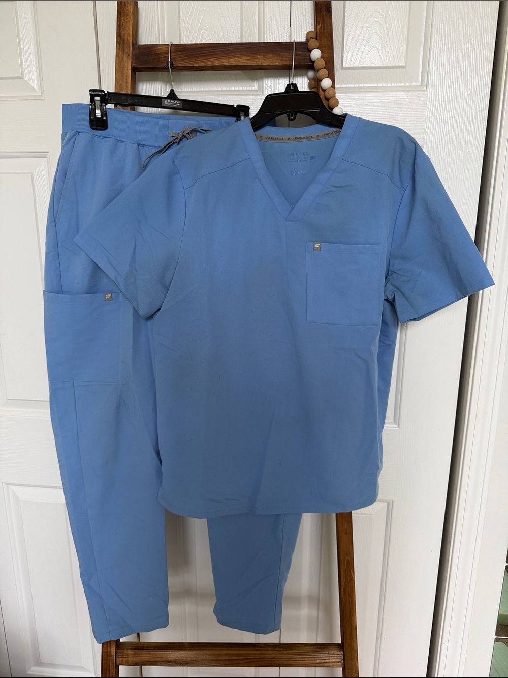 Fabletics Ceil Blue Men’s Medical Scrub Top & Pants